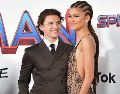 Tom Holland y Zendaya. AFP