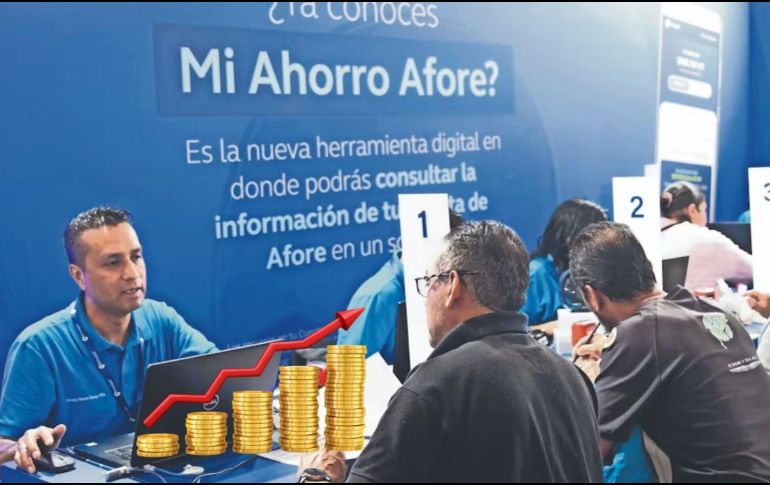 Estos son datos de la Comisión Nacional del Sistema de Ahorro para el Retiro (Consar). SUN / ARCHIVO
