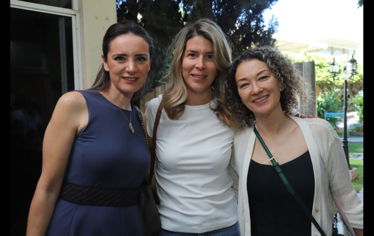 Angie Venegas, Paulina Van Hoorde y Yue Tanaka. GENTE BIEN JALISCO / C. Jimeno