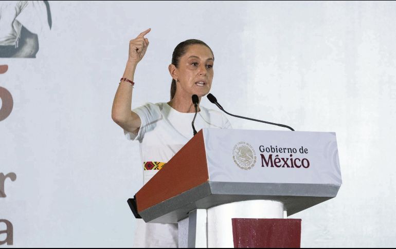 Claudia Sheinbaum manifestó que renunció a su derecho de nombrar a los ministros de la Suprema Corte. EL UNIVERSAL