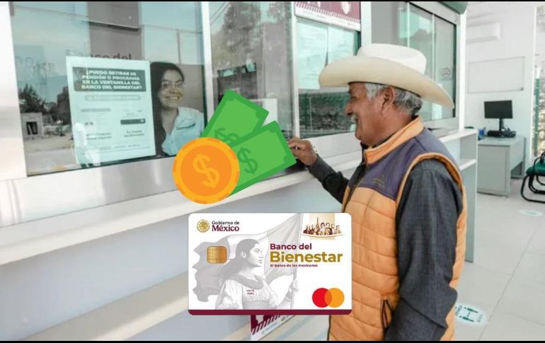 El pago corresponde al bimestre mayo-junio de 2025. ESPECIAL / BANCO DEL BIENESTAR