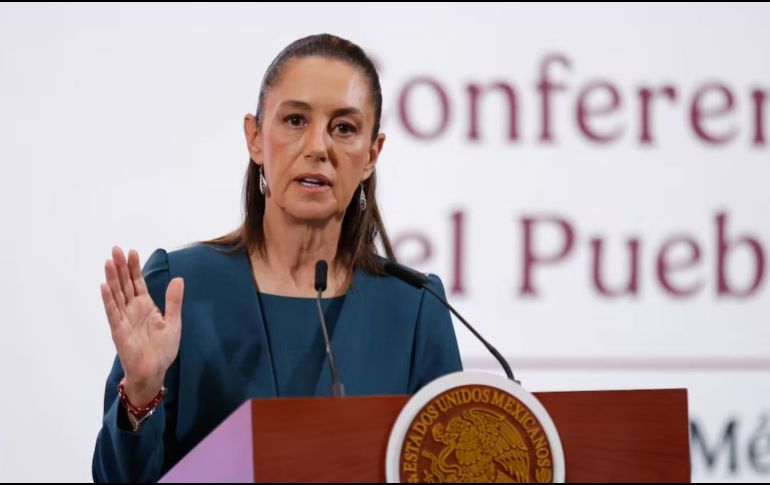 Pardo informó durante la mañanera de este 19 de mayo en Palacio Nacional que se reunirá con él el día de hoy, pero aclaró que habrá buena relación con el Gobierno estadounidense. SUN/ D. Sánchez