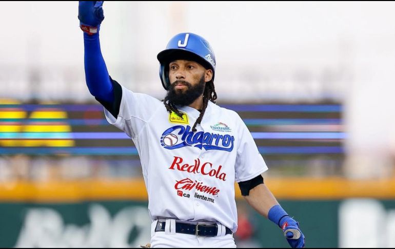 El estadounidense Billy Hamilton se había perdido los más recientes juegos de Jalisco. INSTAGRAM / @Charrosbeisbol