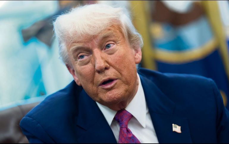 El presidente presumió la inversión multimillonaria en la Cúpula Dorada, un sistema defensivo antimisiles. EFE