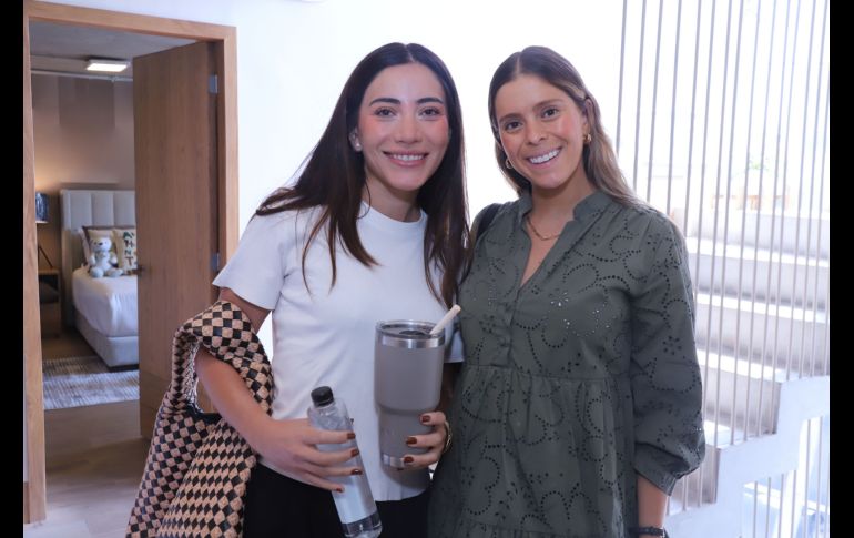 Adriana Briseño y Daniela Silva en la masterclass de Doble Altura. GENTE BIEN JALISCO / C. Jimeno