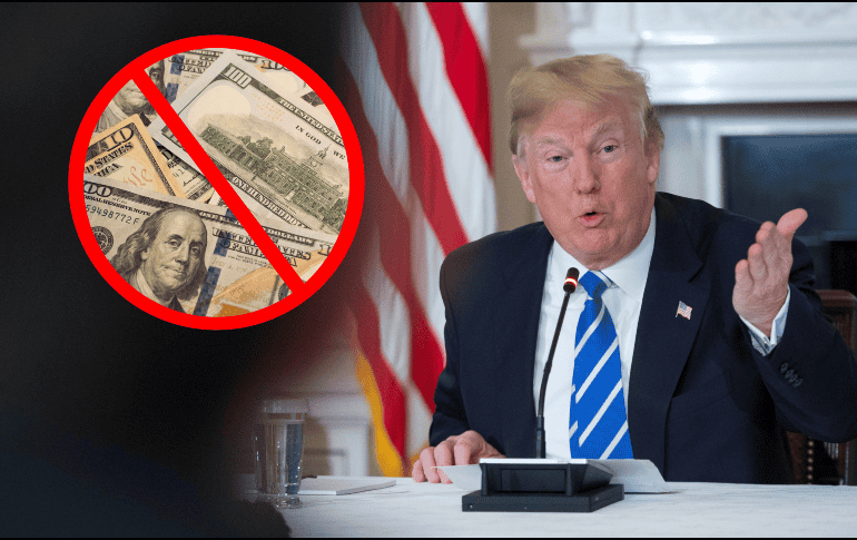 Trump ha puesto todo su empeño para hacer que la propuesta de ley que incluye el impuesto a las remesas sea aprobado antes de julio. AP / ARCHIVO