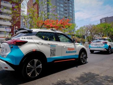 Con estos recorridos del Equipo Ambiental se espera seguir fomentando la verificación vehicular en el estado y seguir con la alta participación de los conductores. CORTESÍA.