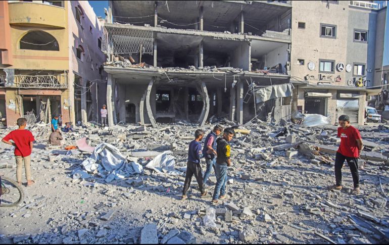 Los nuevos ataques sobre Palestina han cobrado la vida de más de 16 mil menores de edad. EFE