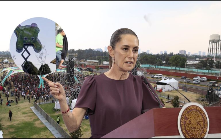 Sheinbaum confirmó que el Parque Bicentenario ahora pasará a la Secretaría de Cultura. ESPECIAL / FACEBOOK Parque Bicentenario MX / EFE / ARCHIVO