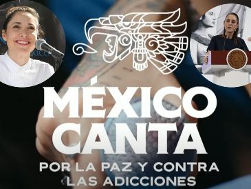 La secretaria de Cultura, Claudia Curiel, revela los avances de la convocatoria de la primera edición de "México Canta" durante "La Mañanera". ESPECIAL / Claudia Sheinbaum Pardo / NTX / ARCHIVO / EFE / J. Méndez