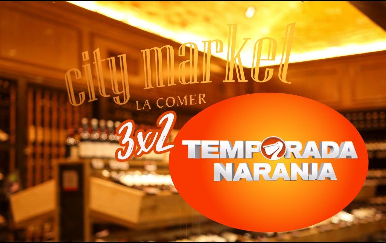 Estas son las categorías que se encuentran al 3x2 por la Temporada Naranja en La Comer. EL INFORMADOR / ARCHIVO