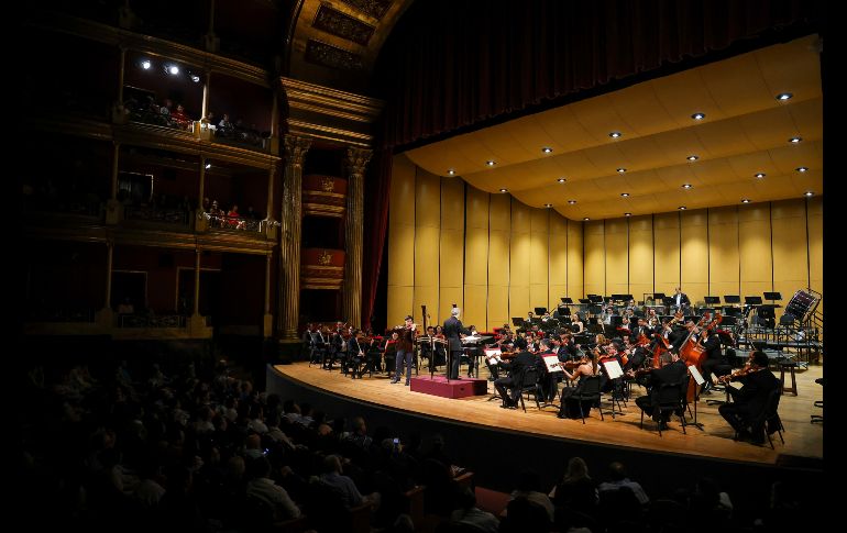 La Orquesta Filarmónica de Jalisco ofreció un concierto especial. EL INFORMADOR/H.FIGUEROA