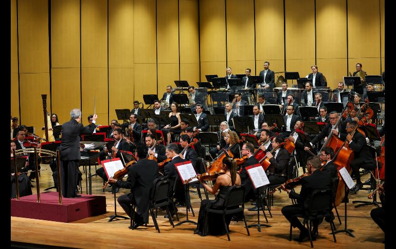 La Orquesta Filarmónica de Jalisco ofreció un concierto especial. EL INFORMADOR/H.FIGUEROA