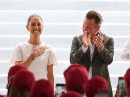 “Usted, Presidenta, los ha defendido muy bien y quiero decirle algo: cuente con las y los jaliscienses para defender también a nuestros paisanos que viven en EU”. EL INFORMADOR/A. NAVARRO