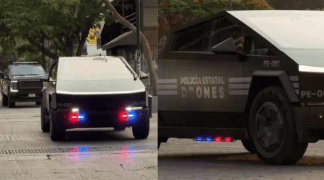 Este anuncio llega luego de que en días pasados circularon imágenes de una patrulla Cybertruck de Tesla, valuada en 2.2 millones de pesos en México, perteneciente a la Policía de Jalisco. ESPECIAL