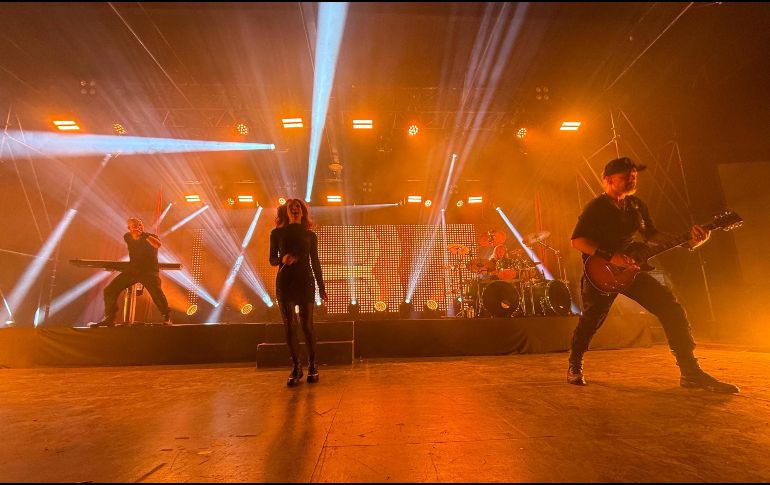 El tour sirvió para presentar su más reciente álbum ‘Aspiral’ el cual fue lanzado en abril. EL INFORMADOR/ H. Navarro