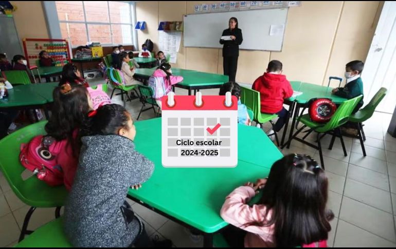 El calendario contempla 190 días efectivos de clases, aplicables a las instituciones de educación básica en todo el país. SUN / ARCHIVO