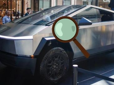 El habitáculo de la Cybertruck mantiene el enfoque minimalista característico de Tesla. EFE / ARCHIVO