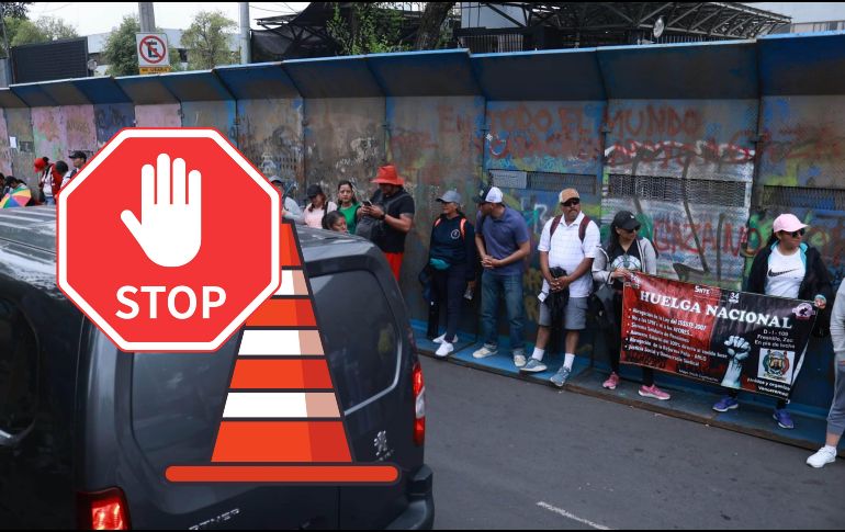 No solo la CNTE se manifestará hoy en las calles de la Ciudad de México; muchos otros colectivos tendrán actividades hoy. SUN / F. Rojas