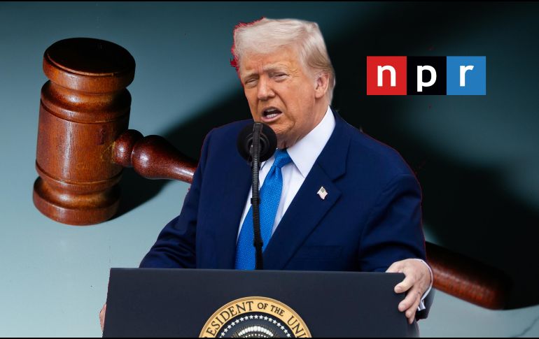 El Gobierno de Donald Trump recibió una demanda de parte de NPR y otras radios de Estados Unidos. EFE /ARCHIVO / ESPECIAL / UNSPLASH Wesley Tingey