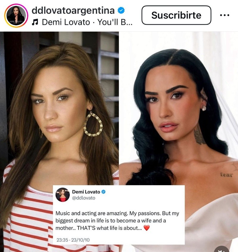  ESPECIAL / IG / @ddlovatoargentina