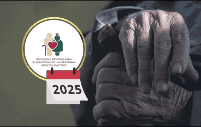 Los adultos mayores inscritos a la Pensión Bienestar reciben el monto asignado de seis mil 200 pesos bimestrales. CANVA