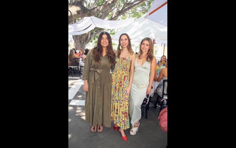 Fernanda Chapoy, Lucero Martínez y Melissa González. GENTE BIEN JALISCO / E. Escamilla