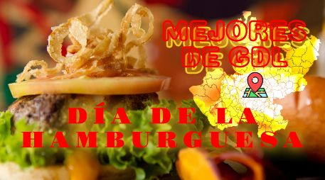 Anímate a probar las mejores hamburguesas de Guadalajara, según la IA, especialmente hoy en su celebración por el Día de la Hamburguesa. EL INFORMADOR / ARCHIVO