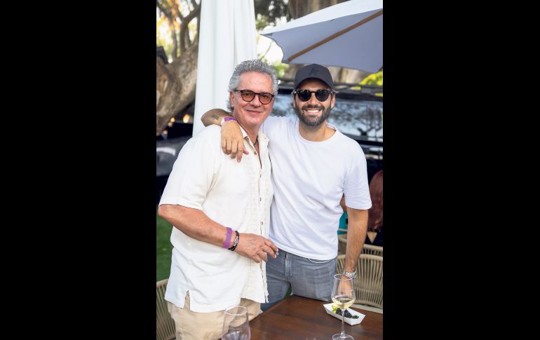 Fabio Abitia y Héctor Cruz. GENTE BIEN JALISCO / C. Pérez