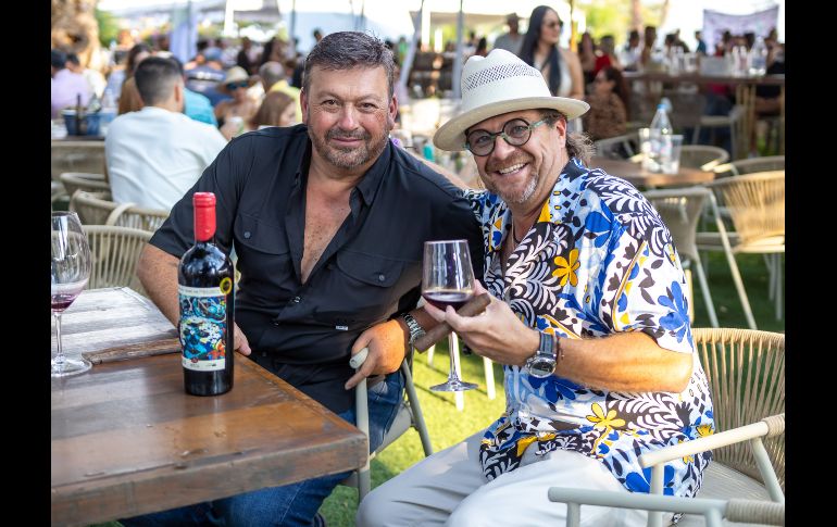 Vidal González Durán y Sergio Villicaña. GENTE BIEN JALISCO / C. Pérez