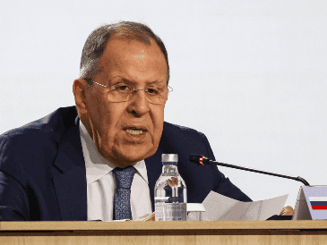 Serguéi Lavrov, ministro de Exteriores ruso. Según las filtraciones a la prensa, las principales demandas de Rusia aludirían a la suspensión de armamento occidental a Kiev, que renunciaría al ingreso a la OTAN. EFE / M. Shipenkov