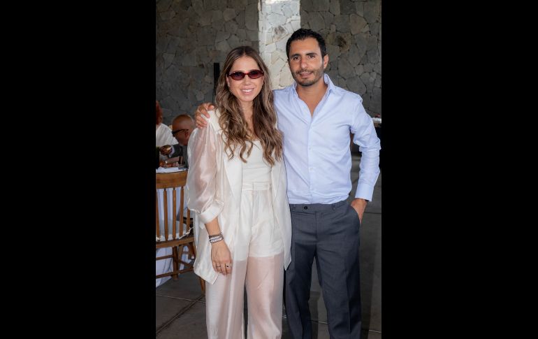 Maru Ruizvelasco y Alejandro Marín. GENTE BIEN JALISCO / A. Rodríguez