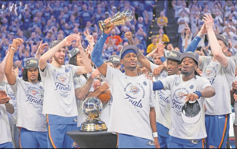 Oklahoma regresa a las finales de la NBA después de 13 años de ausencia. AFP/M. Stockman