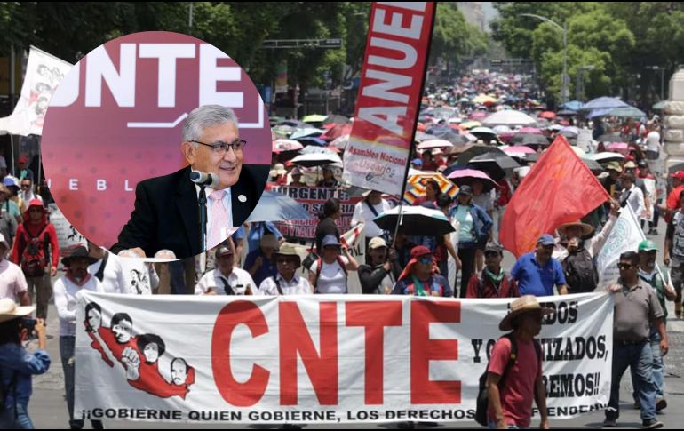 Cepeda Salas destacó el reconocimiento que la Presidenta Claudia Sheinbaum ha hecho del SNTE como representante legal y legítimo del magisterio nacional. SUN / ARCHIVO