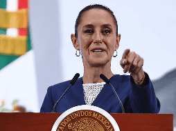 La Presidenta Claudia Sheinbaum, en 