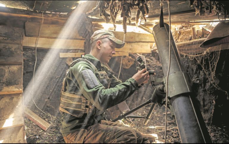 El Ejército de Kiev reconoce su agotamiento tras las múltiples ofensivas rusas. EFE