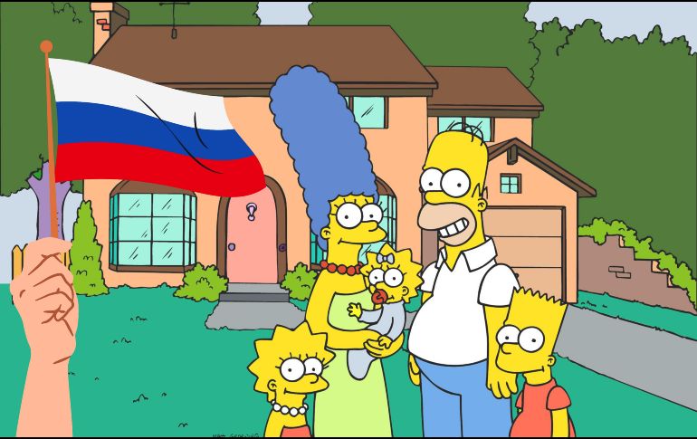 Hablando de dibujos animados, el representante de la Iglesia ortodoxa mencionó que no hay ninguna serie en Rusia que trate los valores que representan Los Simpson. AP / ARCHIVO