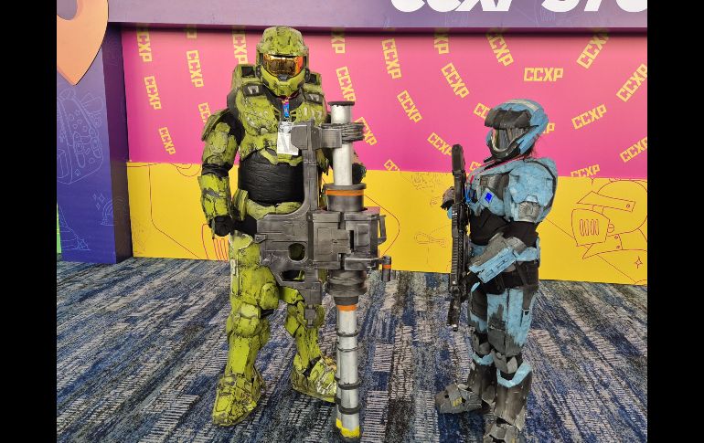 A través de los pasillos de la convención desfilaban superhéroes y hechiceros, soldados espaciales y brujas cósmicas, guerreros antiguos, justicieros enmascarados y monstruos a luz del día EL INFORMADOR / F. Salcedo