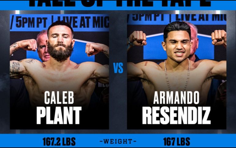 Caleb Plant volverá a enfrentar a un mexicano. X/premierboxing