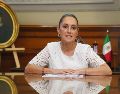“Ahora lo que queremos es que el pueblo de México decida. Está en tus manos, en tu decisión quiénes formarán parte del nuevo poder judicial”, dijo la Presidenta. EFE/Presidencia de México