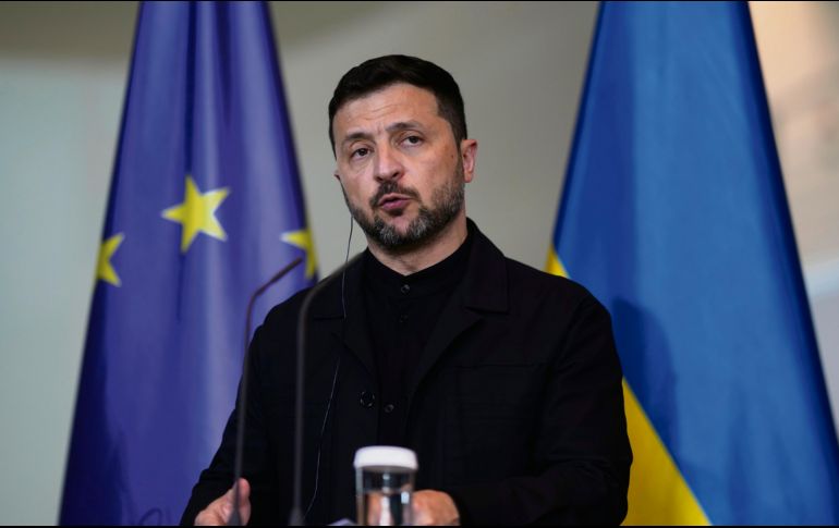 Volodimir Zelenski. Escéptico ante la paz. AP/M. Schreiber