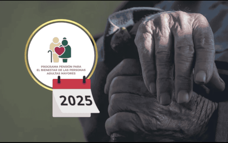Los adultos mayores inscritos a la Pensión Bienestar reciben el monto asignado de seis mil 200 pesos bimestrales. CANVA