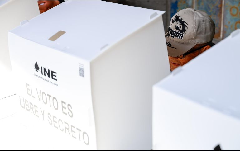 El Instituto Electoral de la Ciudad de México reportó 57 incidentes en las casillas. EL INFORMADOR/ H. FIGUEROA.