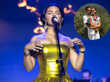 La joven artista se defendió de las criticas por su matrimonio con una publicación en Instagram. ESPECIAL / INSTAGRAM / @angela_aguilar_