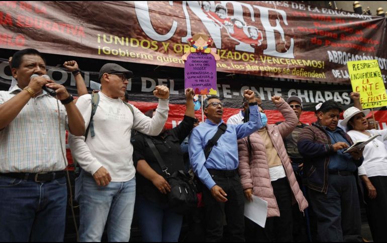 La reunión con la CNTE estará encabezada por la titular de la Segob, el secretario de Educación Pública  y el director general del ISSSTE. SUN/D. Simón