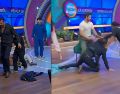 Aunque el altercado no tuvo mayores consecuencias, sí dejó una fuerte impresión entre los presentes y provocó un debate en redes sociales sobre los límites del espectáculo en televisión en vivo. X/@TuTiaSandra