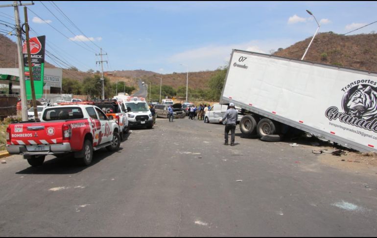 De las ocho personas lesionadas cuatro tuvieron lesiones regulares y cuatro en estado leve. CORTESÍA.