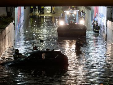 Esta semana la Ciudad de México ha padecido lluvias que han causado inundaciones en varias zonas. SUN/EFE/J. Méndez