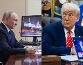 Trump y Putin sostuvieron una llamada y tocaron el tema de los últimos ataques de Ucrania a Rusia.  EFE / EPA / GAVRIIL GRIGOROV /SPUTNIK / KREMLIN / ARCHIVO