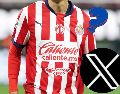 Este es el diseño que utilizó Chivas durante el Torneo Clausura 2025; se especula que podría ser diferente en la siguiente temporada. IMAGO7 / ARCHIVO